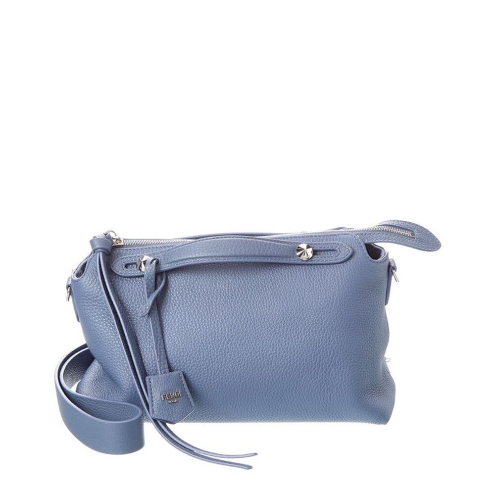 Fendi By The Way Soft Medium Leather Shoulder Bag, Blue